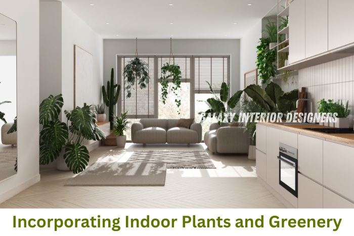 Incorporate indoor plants and greenery into your Chennai home with Galaxy Interior Designers. Transform your living space with lush, vibrant plants that enhance your home's aesthetics and air quality