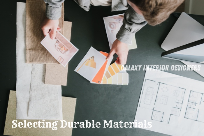 Selecting durable materials is crucial for any interior design project. At Galaxy Interior Designers in Chennai, we help you choose high-quality, long-lasting materials to ensure your space remains stylish and functional for years to come